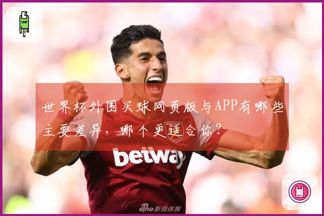 世界杯外围买球网页版与APP有哪些主要差异，哪个更适合你？