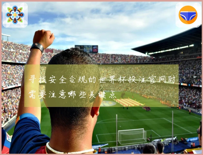 寻找安全合规的世界杯投注官网时需要注意哪些关键点